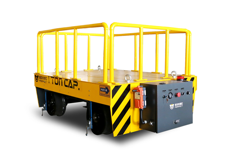 江西撫州40噸蓄電池電動平車發貨成功