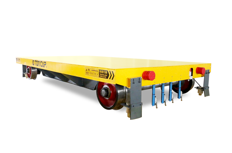 山東青島30噸蓄電池電動平車發貨成功